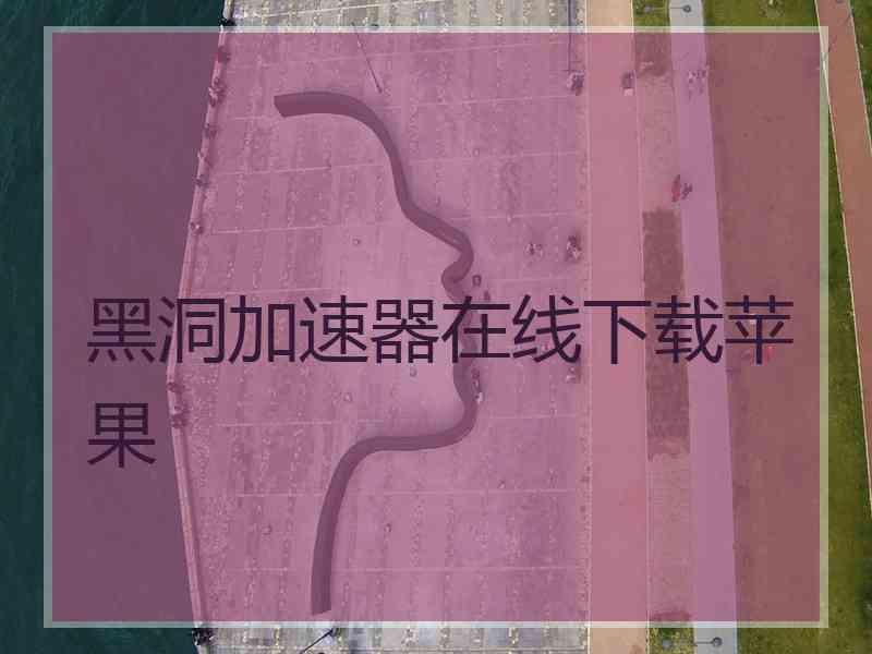 黑洞加速器在线下载苹果