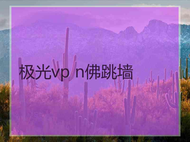 极光vp n佛跳墙