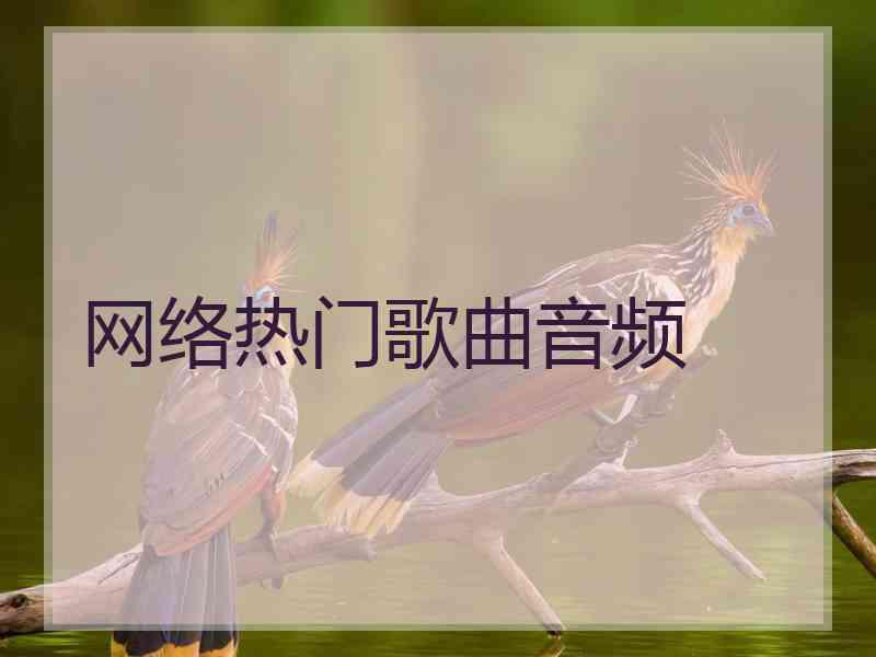 网络热门歌曲音频