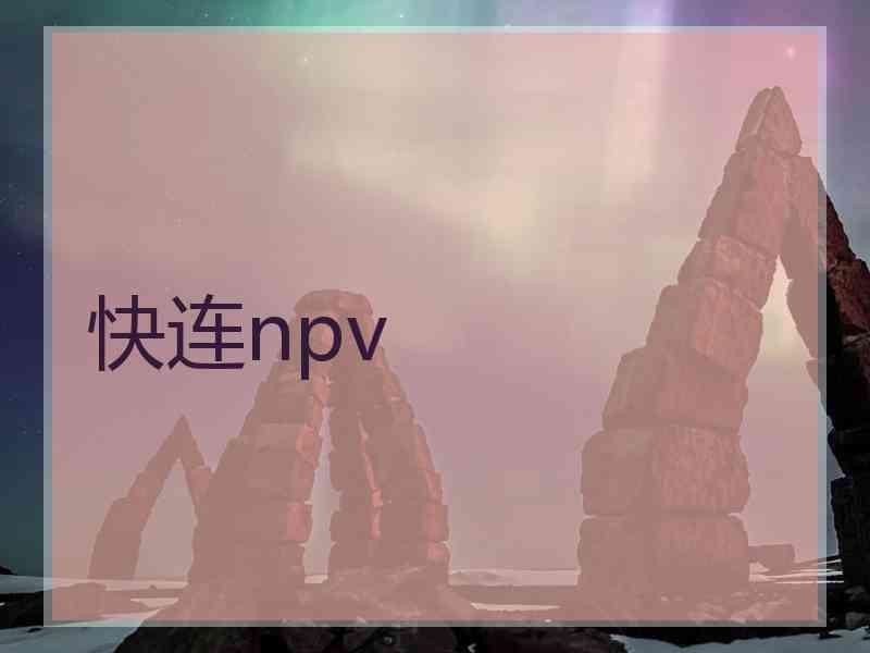 快连npv