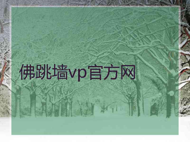 佛跳墙vp官方网