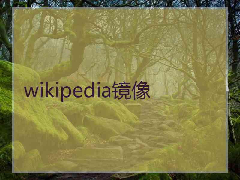 wikipedia镜像