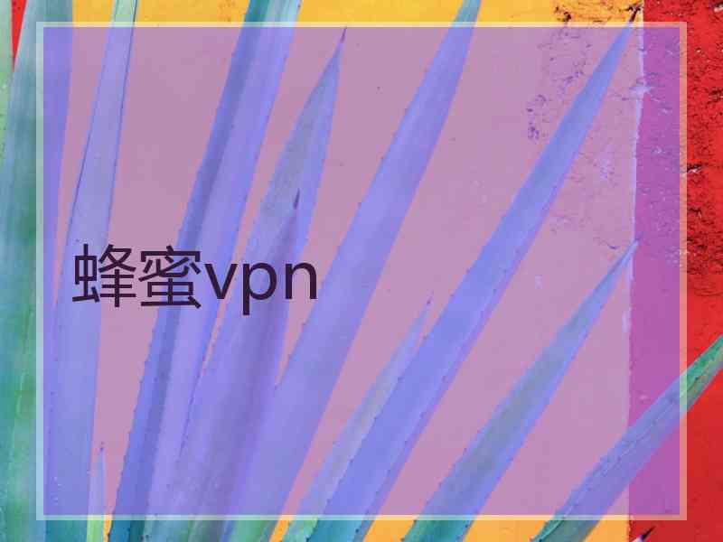 蜂蜜vpn