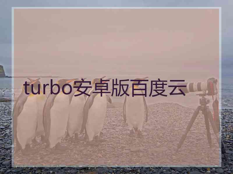 turbo安卓版百度云