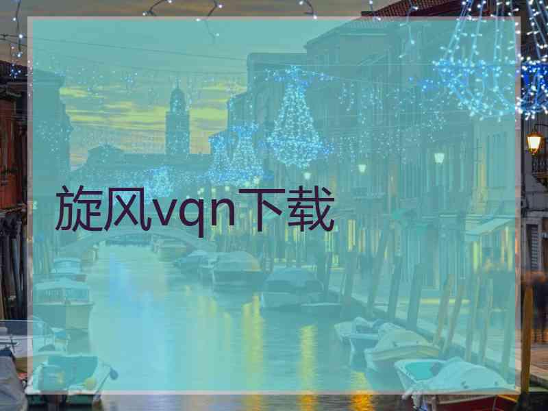 旋风vqn下载