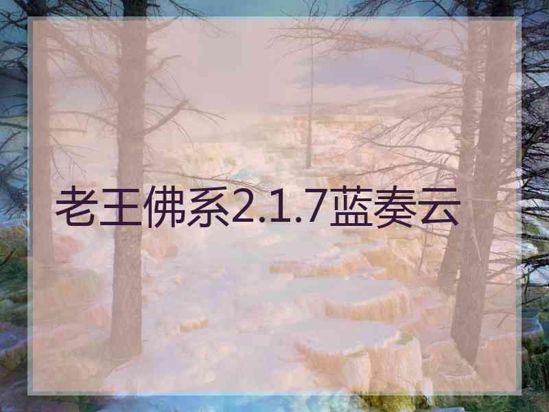 老王佛系2.1.7蓝奏云