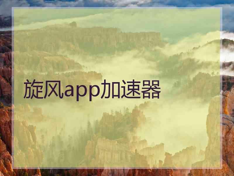 旋风app加速器