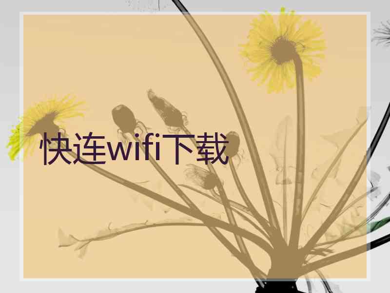 快连wifi下载