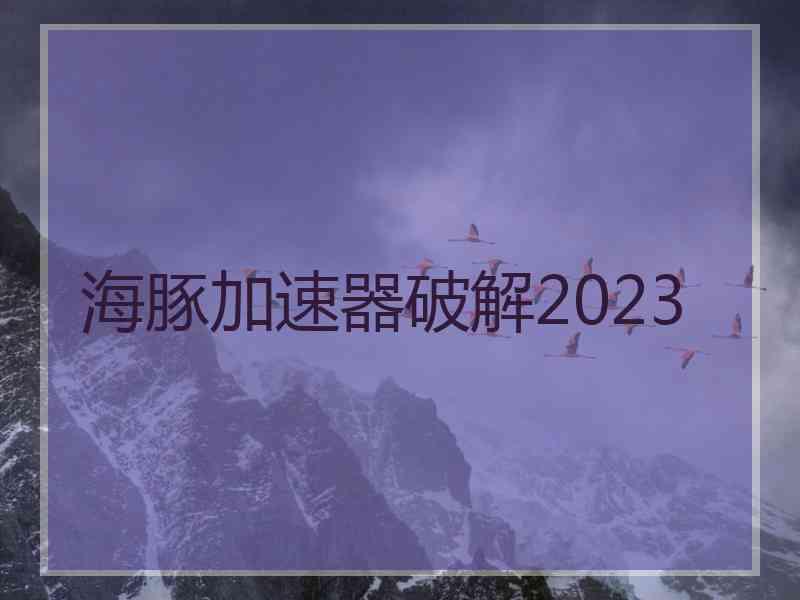 海豚加速器破解2023