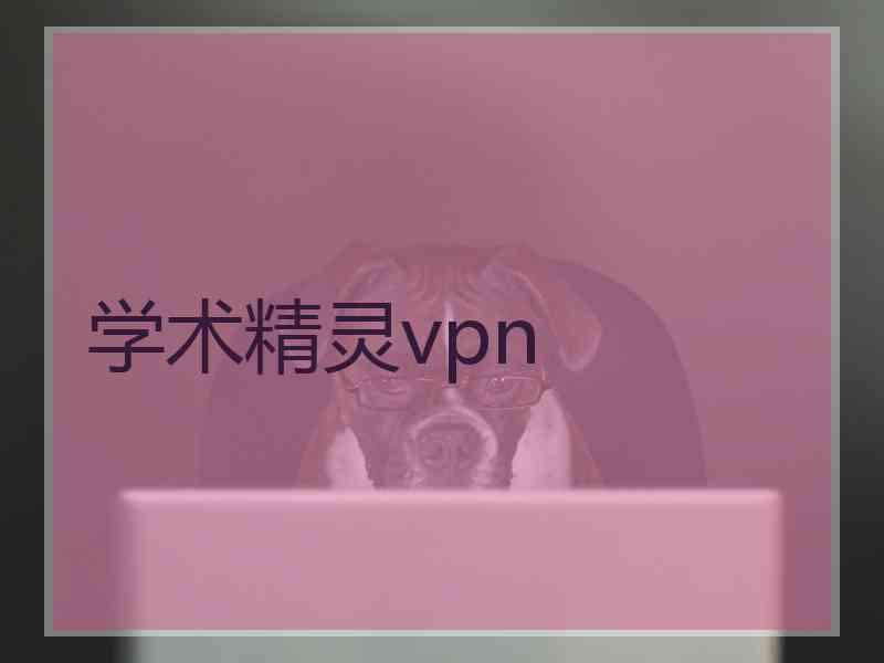 学术精灵vpn