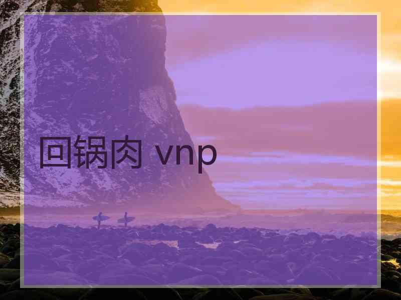 回锅肉 vnp