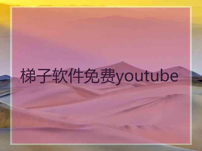 梯子软件免费youtube