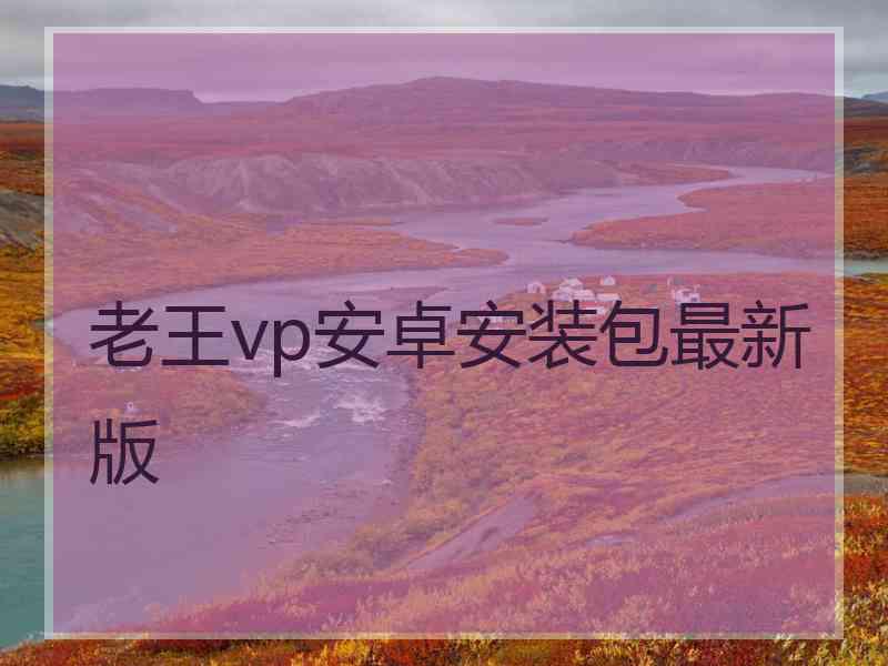 老王vp安卓安装包最新版