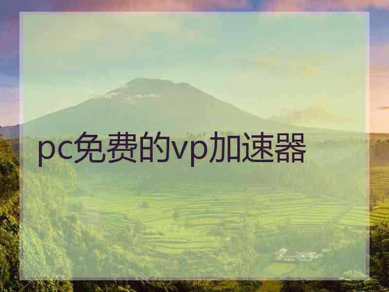 pc免费的vp加速器