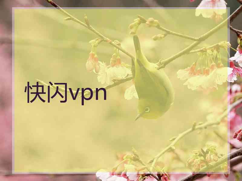 快闪vpn