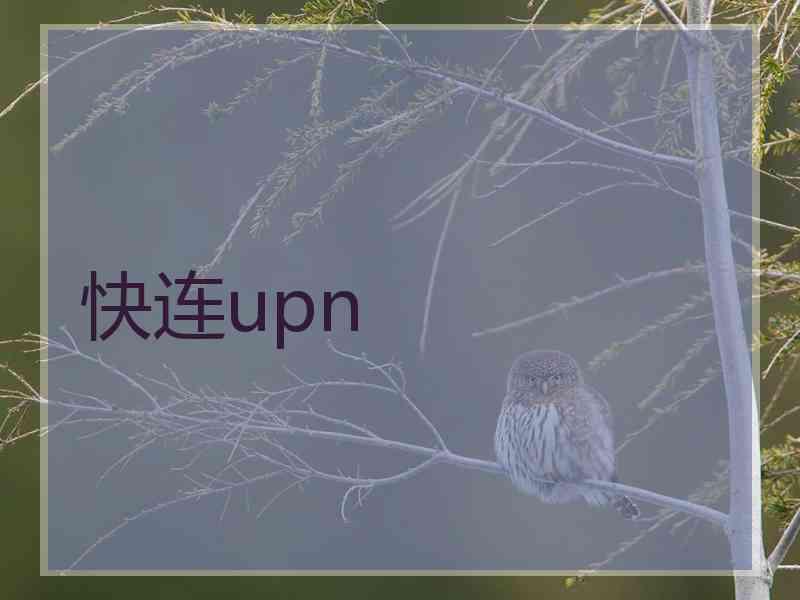 快连upn