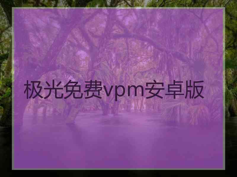 极光免费vpm安卓版