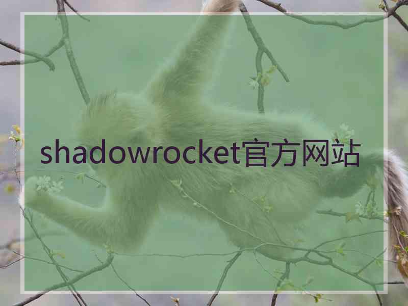 shadowrocket官方网站